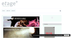 Desktop Screenshot of etage-bremen.de